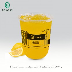 BUBUK MINUMAN LEMON SQUASH POWDER - FOREST BUBBLE DRINK